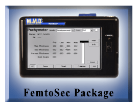 PalmScan Pachymeter Optional FemtoSec Package PalmScan Pachymeter Optional FemtoSec Package