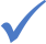 Blue Check Icon